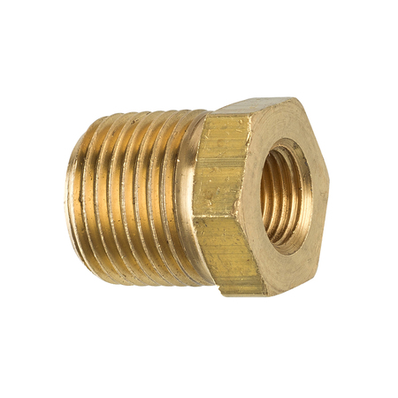 AGS Brass Bushing, Male (3/8-18 NPT), Female (1/8-27 NPT), 1/bag PTF-16B